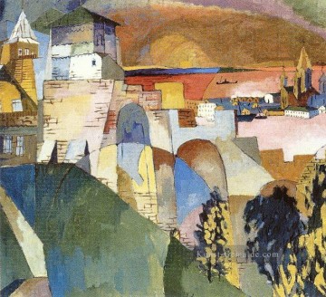 nizhny novgorod 1925 Aristarkh Vasilevich Lentulov kubismus abstrakt Ölgemälde